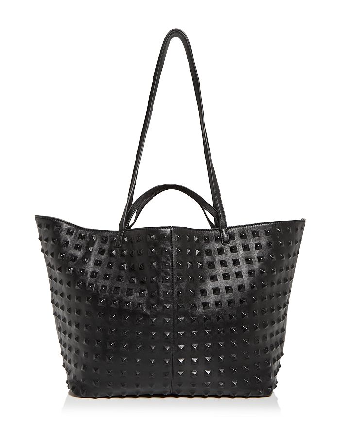 Hannah Studded Leather Tote