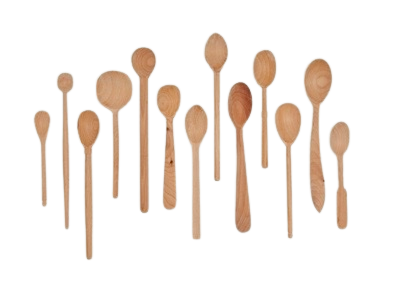 Baker's Dozen Wooden Spoons