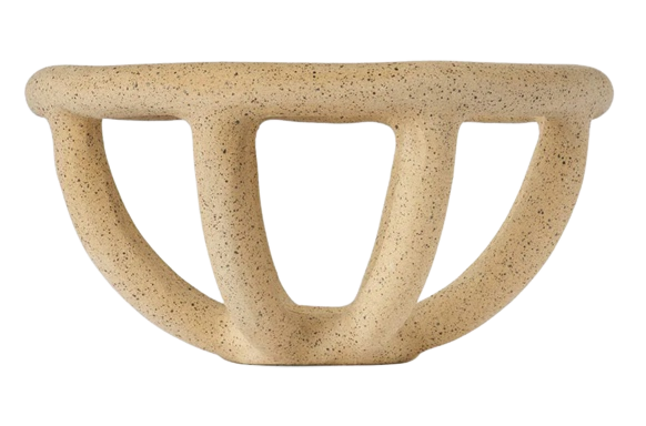 Beige Small Prong Bowl