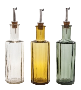 Recycled Glass Oil & Vinegar Pourer