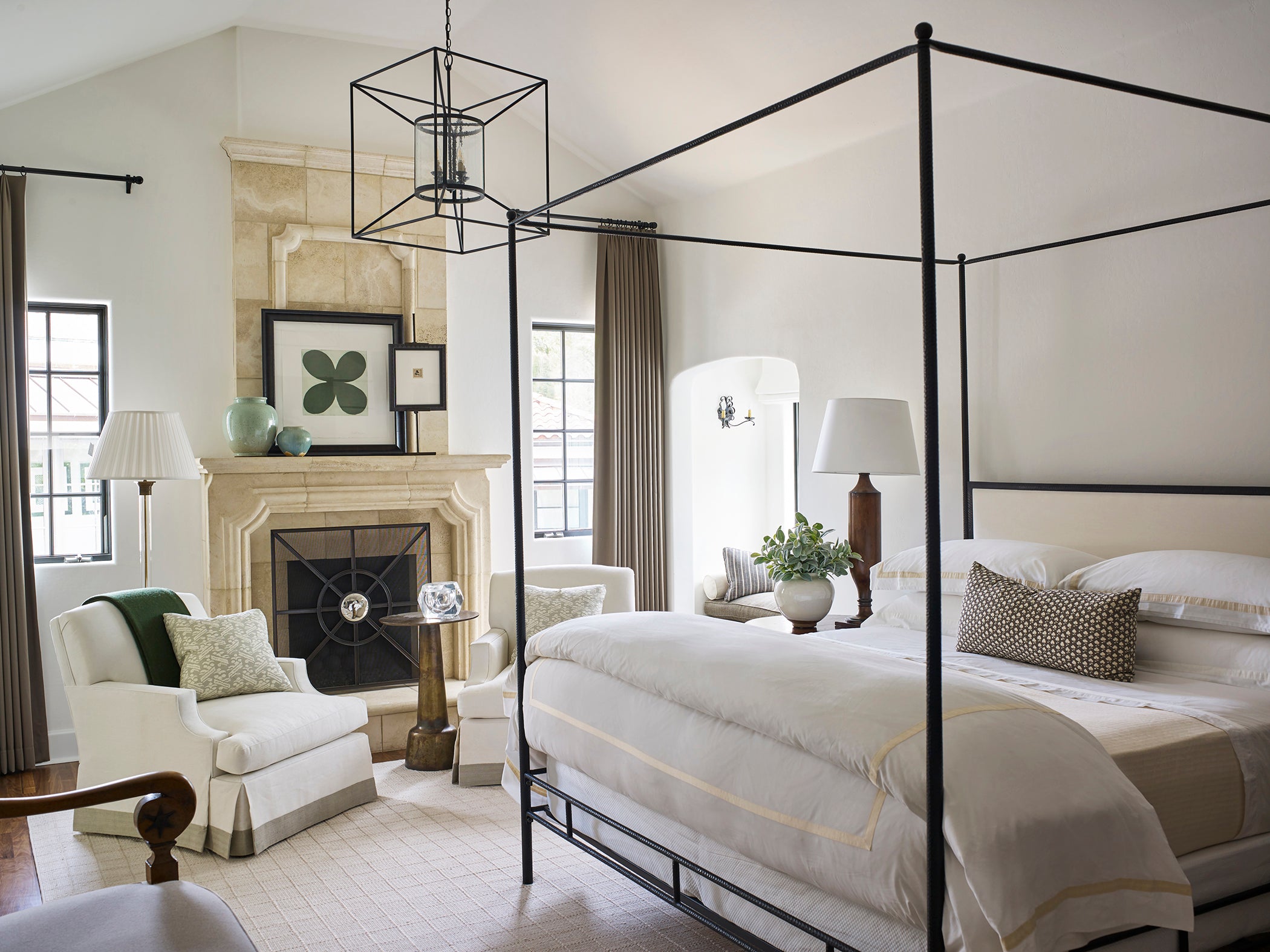 Iron Canopy Beds