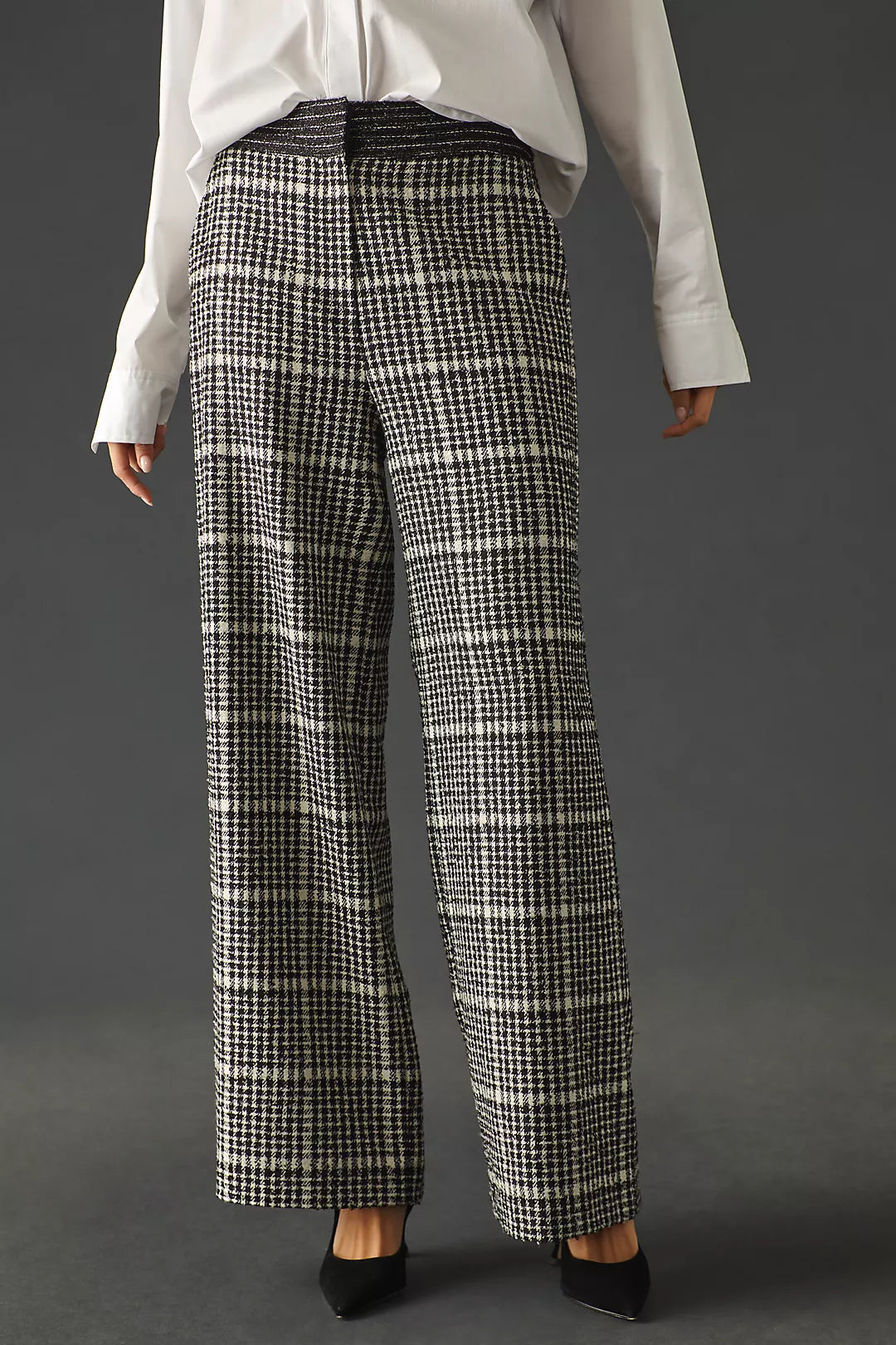 Exquise Plaid Trousers