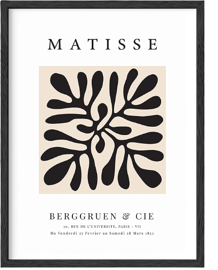 Henri Matisse Prints and Art Exhibition Poster