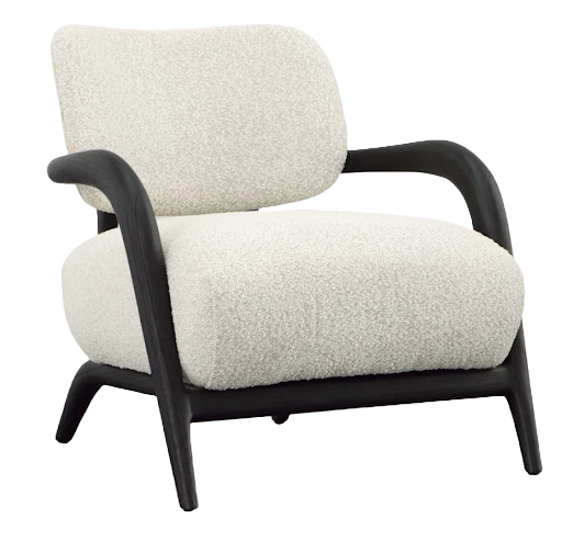 Arcona Boucle Upholstered Occasional Chair