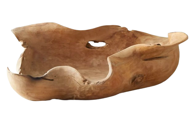 Extra Large Teak Bowl