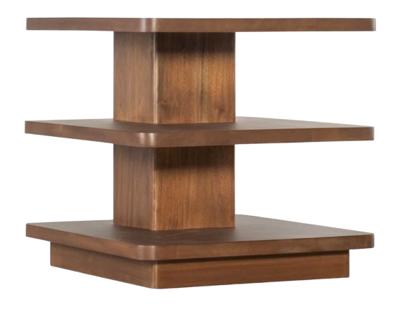 Burrow Solid Wood End Table