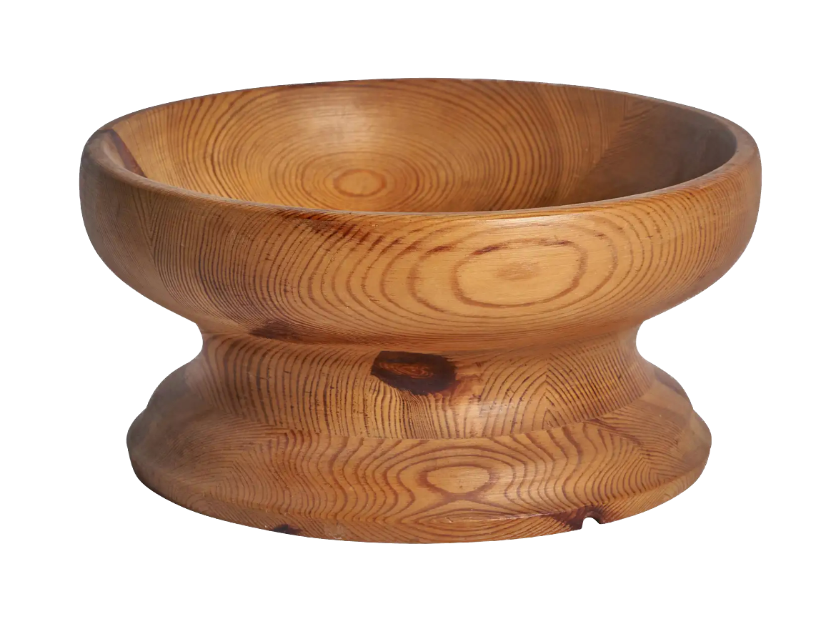 Swedish Pine Bowl, 1970s