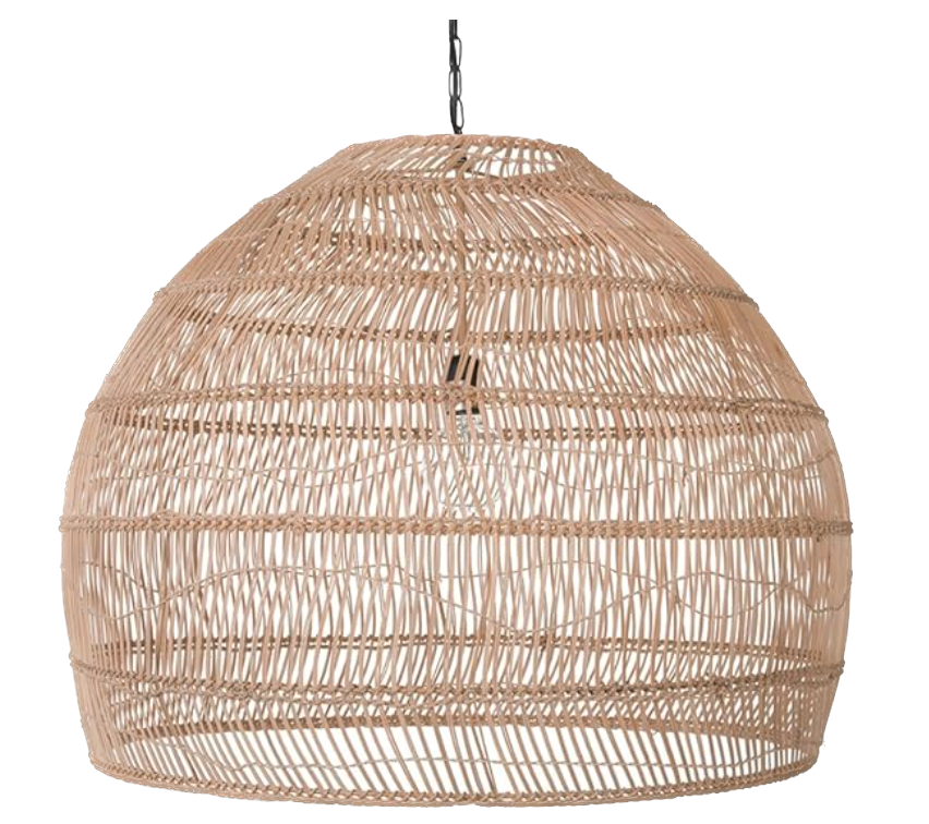 Open Weave Bell Hanging Ceiling Light