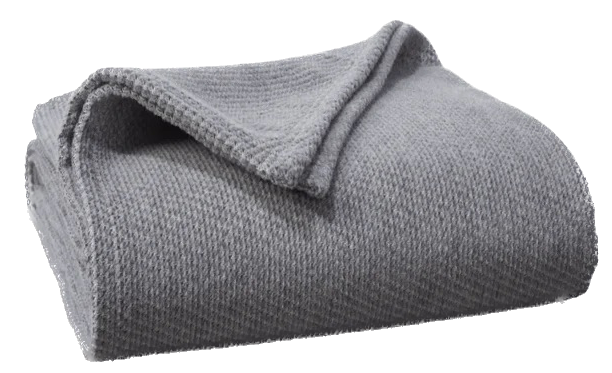Sequoia Gray Organic Blankets