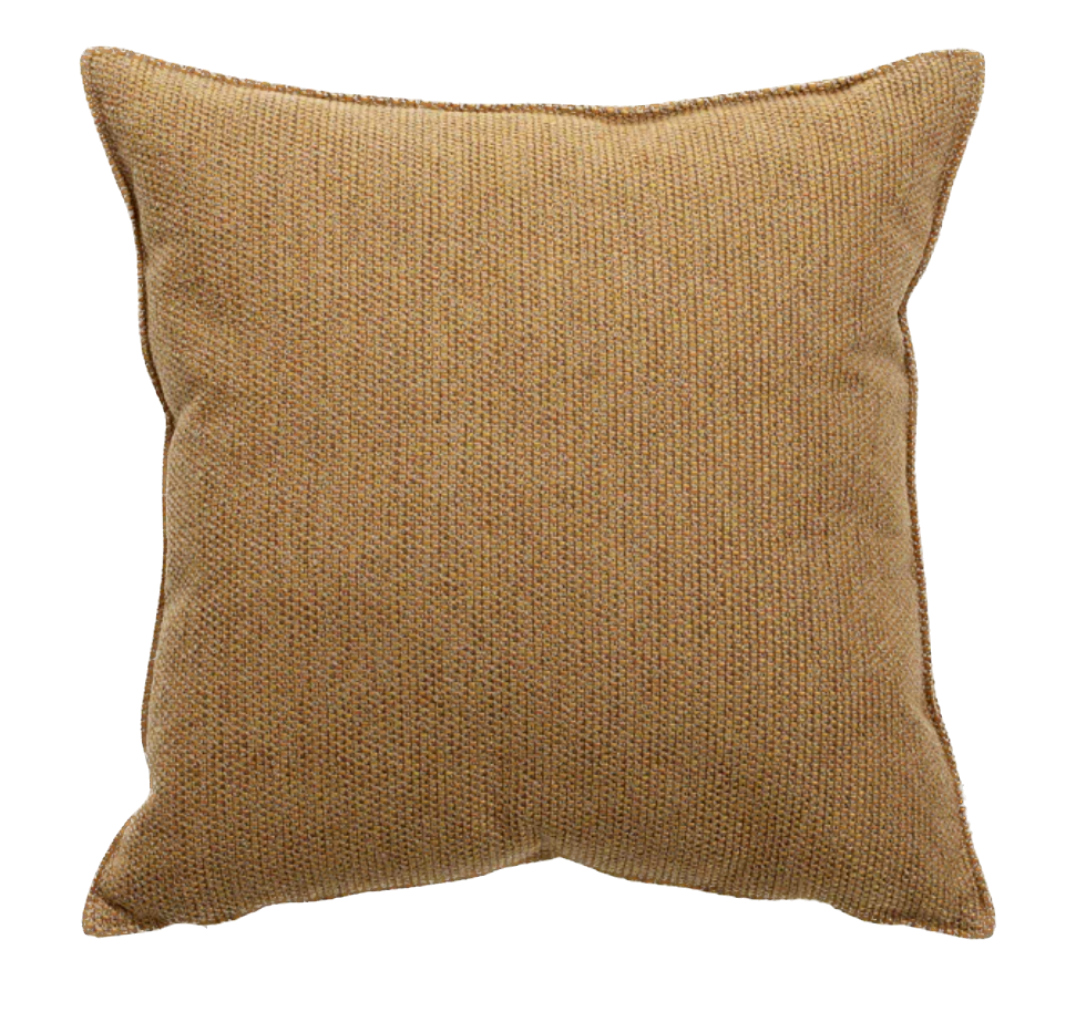 Wove Outdoor Square Pillow, Yellow
