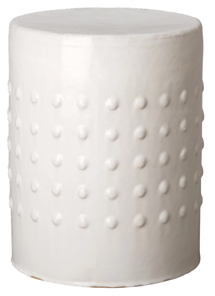 Ceramic Accent Stool