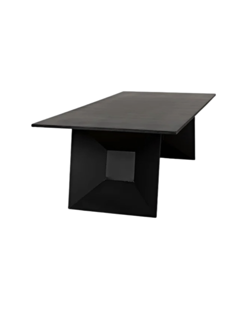 Asymmetrical Metal Coffee Table