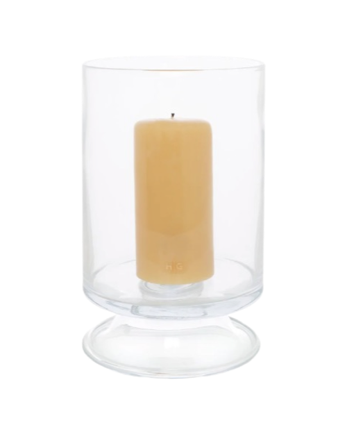 Oslo Footed Hurricane Candle Holder