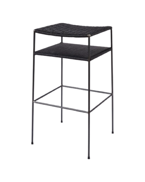 Black Danish Bar Stool