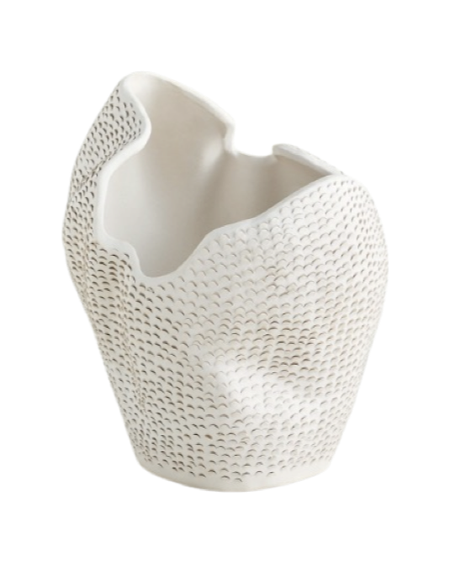 Giardinia White Porcelain Vase
