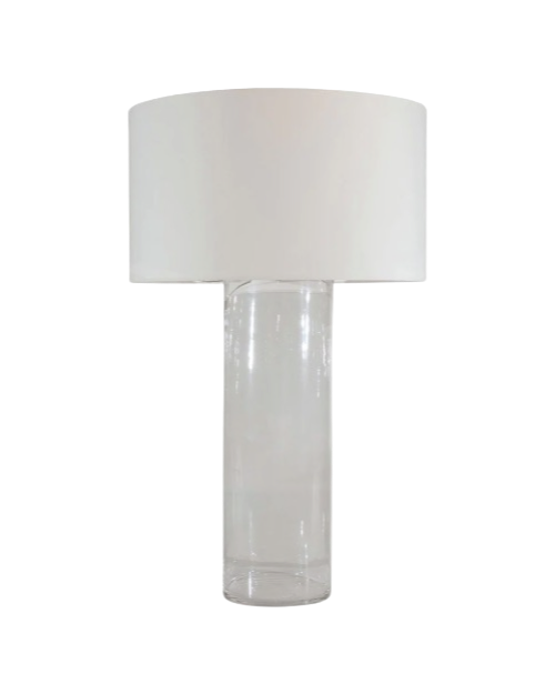 Hollow Glass Cylinder Lamp