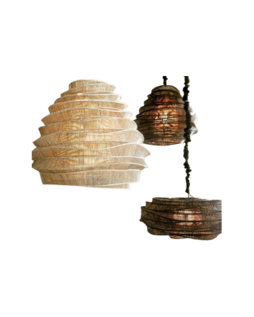 Bamboo Cloud Chandelier