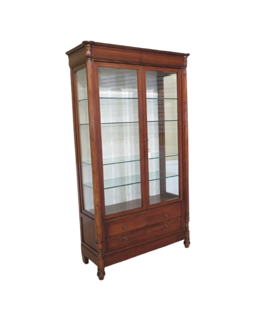 Beveled Glass Display Cabinet