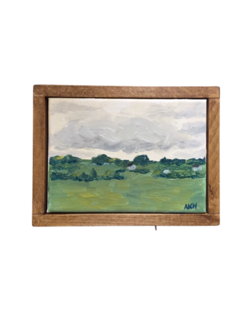 Framed Original Oil Painting