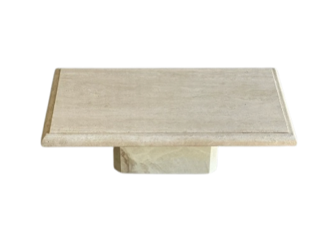 Italian Travertine Coffee Table