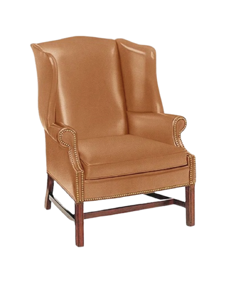Alistair Leather Wingback Chair