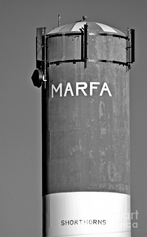 Marfa Water Tower Photograph