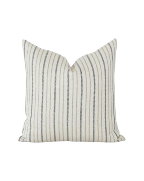 Neutral Stripe Pillow Cover