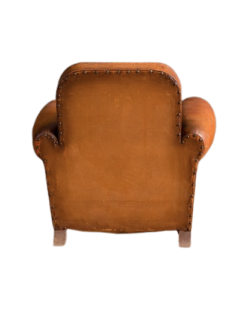 Vesoul Library Solo Leather French Club Chair
