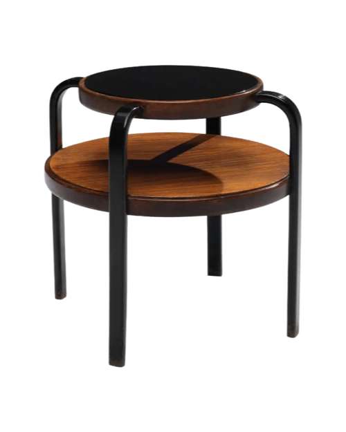 Italian Coffee Table With Two Round Trays