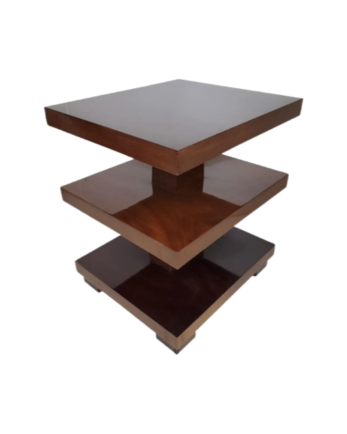 Art Deco Revival Rectangular Side Table
