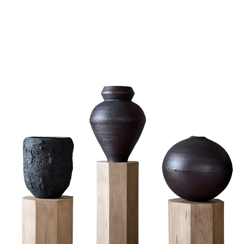 Rough Industrial Vases