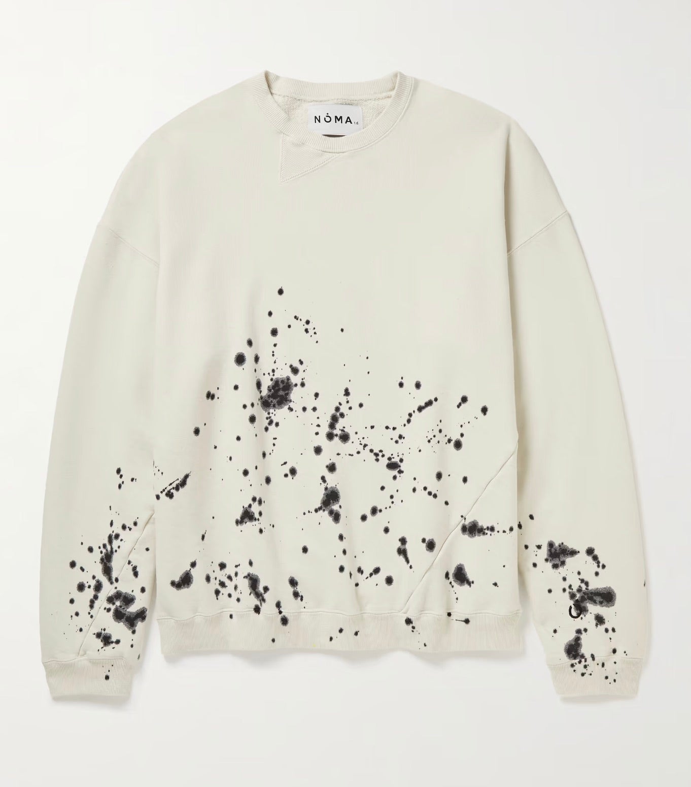 Hand-Dyed Splattered Sweatshirt