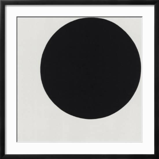 Black Circle Print by Kasimir Malevich