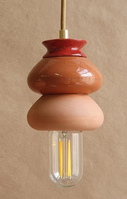 Pendant Terracotta Lamp