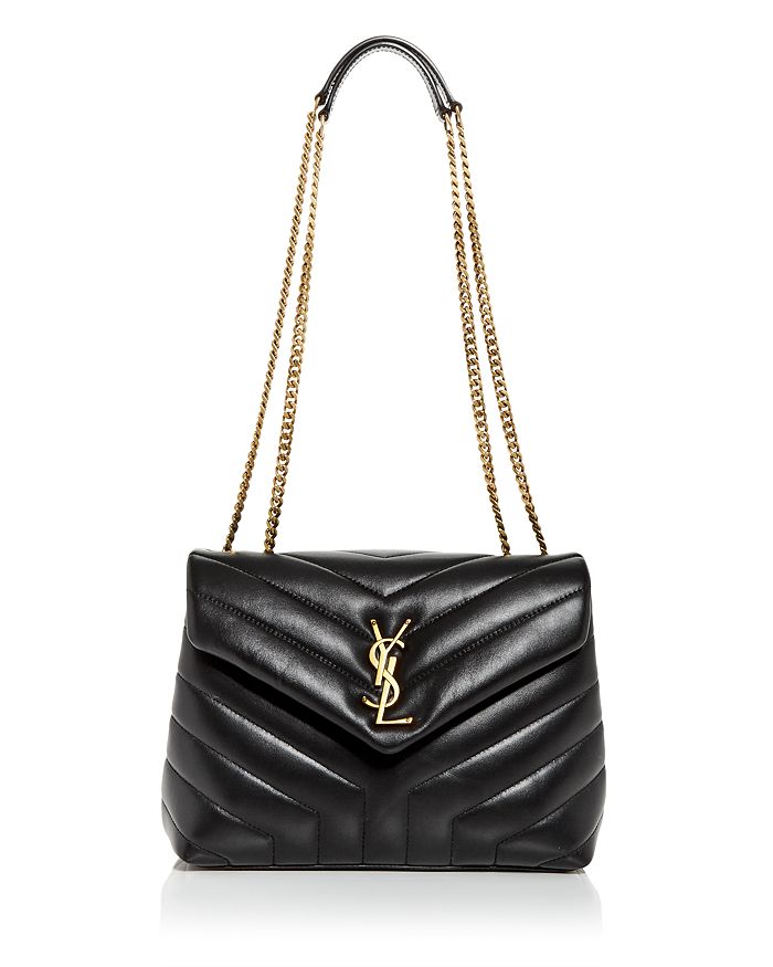 Saint Laurent Loulou Quilted Leather Crossbody
