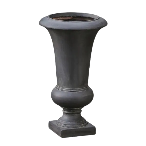 Fluted Top Slender Urn Planter