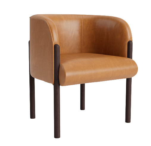 Odele Leather Dining Chair