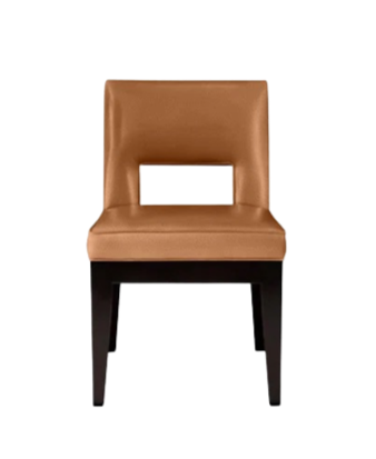 Hugh Leather Dinng Chair