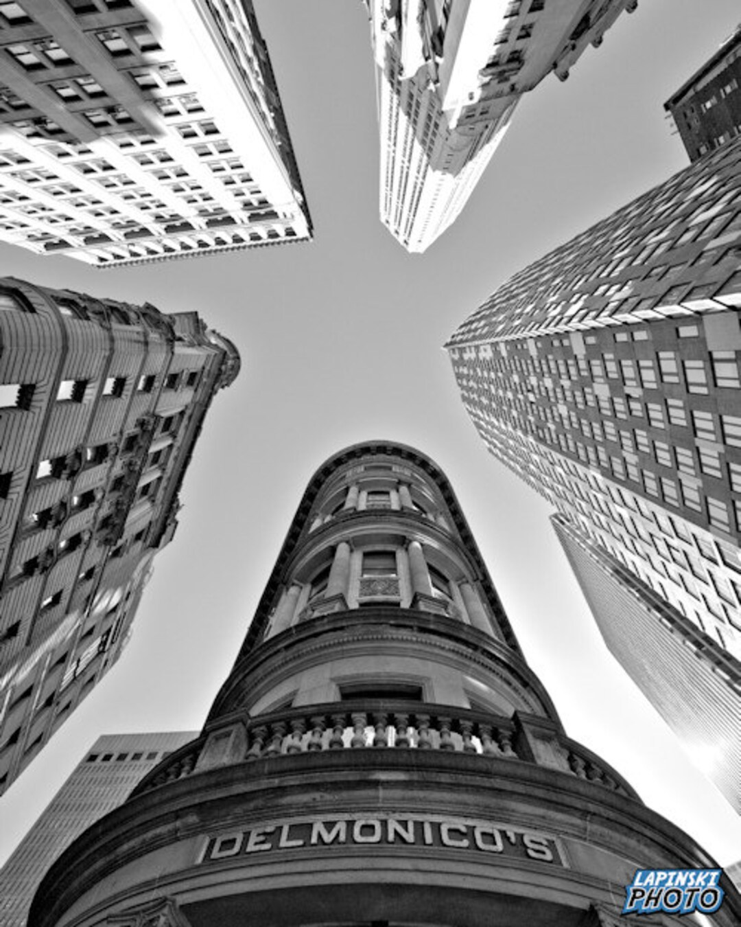 Looking Up In Lower Manhattan