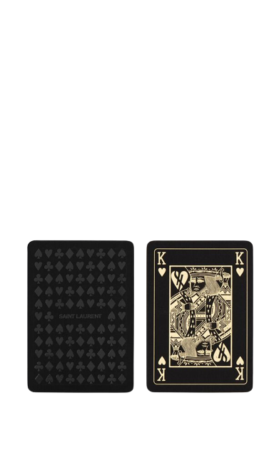 Saint Laurent Playing Cards