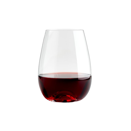 Stemless Red Wine Glass