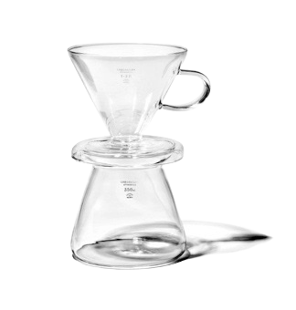 Glass Coffee Dripper Set