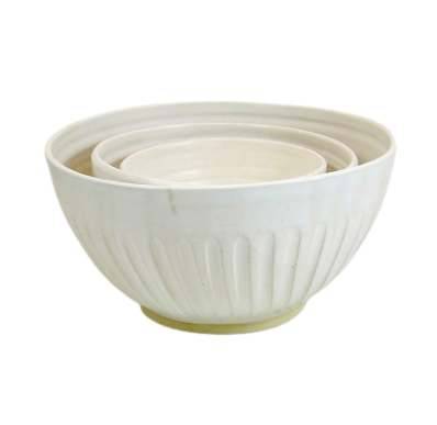 Fluted Mixing Bowl