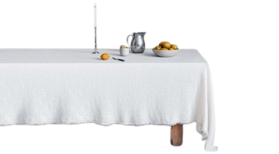 Enzyme Washed Linen Tablecloth