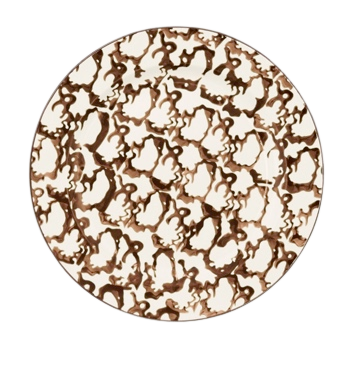 Spongeware Dinner Plate, Set of 2